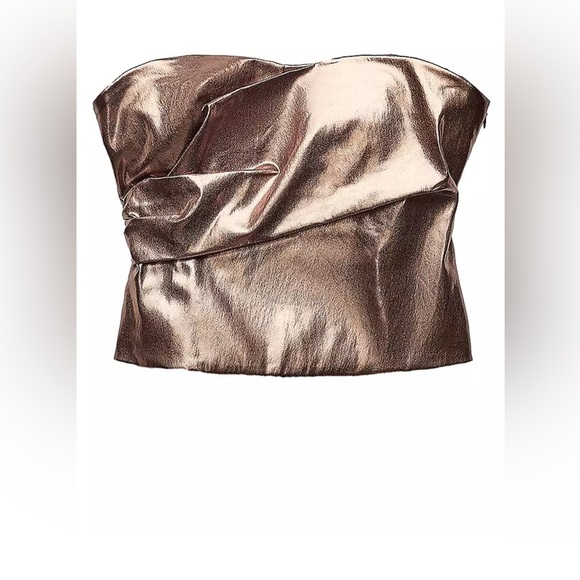 Zara metallic top - Picture 3 of 5